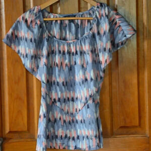 BANANA REPUBLIC Tiered  Top